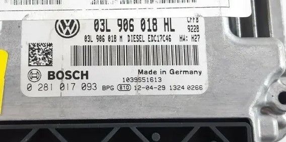 CENTRALITA MOTOR UCE SEAT ALHAMBRA 03L906018HL 03L906018M 0281017093