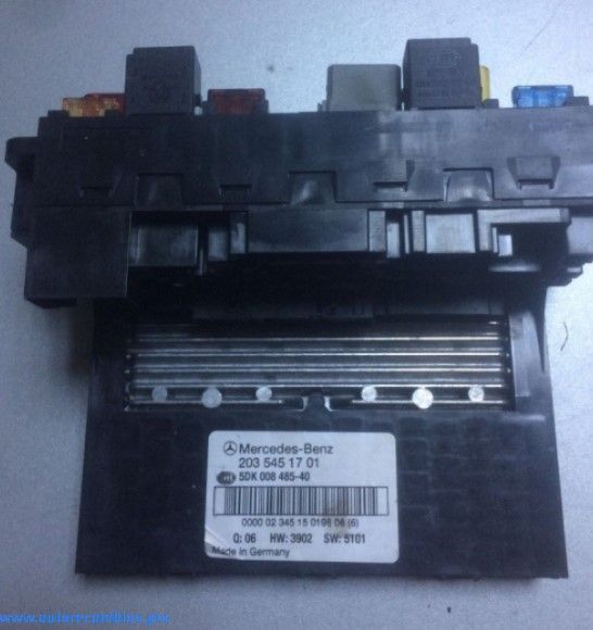 Caja reles fusibles Mercedes 2035451701 203 545 17 01 5DK00848540 5DK 008 485-40