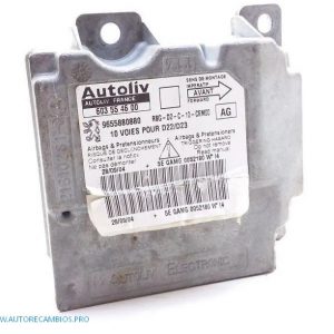 Centralita de airbag Peugeot 407 9655880880 Autoliv 603554600 603 55 46 00 AG