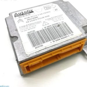 Centralita Airbag Grupo PSA Peugeot Citroen 9653190880 AF Autoliv 603602500