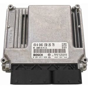 MERCEDES-BENZ E W211 CENTRALITA MOTOR A6461502679 0281011928