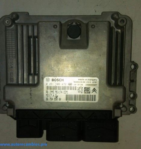 Centralita del motor Peugeot 3008 CITROEN 0261S06472 9675495080 MEV17.4.2