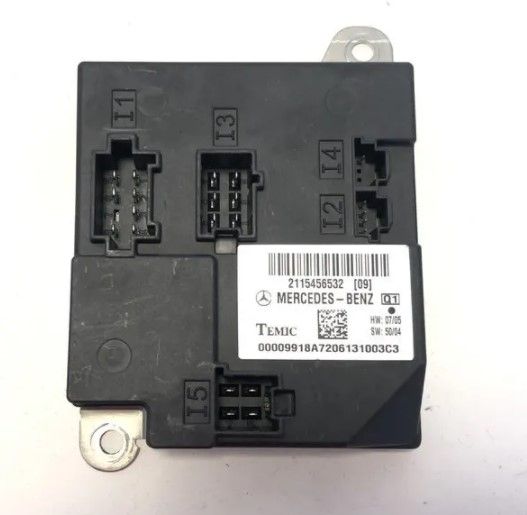 MERCEDES-BENZ E W211 MÓDULO DE CONFORT 2115456532 00009918A7206131003C3