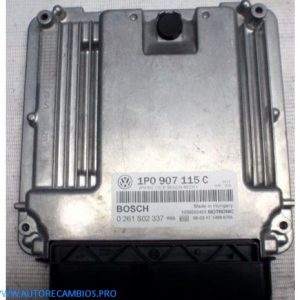 Centralita del motor SEAT LEON 1P0907115C 0261S02337