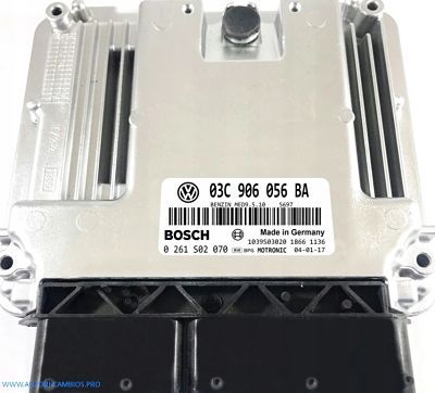 CENTRALITA MOTOR Volkswagen Golf ECU 03C906056BA 0261S02070