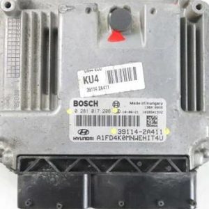 ECU, Centralita Motor, HYUNDAI, 39114-2A411, 391142A411, 0281017208