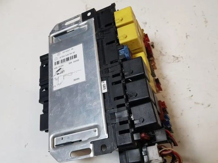 MERCEDES-BENZ S W220 MÓDULO DE FUSIBLE 0345459432
