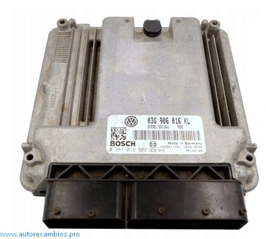 Centralita del motor Seat Altea 03G906016KL 0281012922 03G 906 016 KL