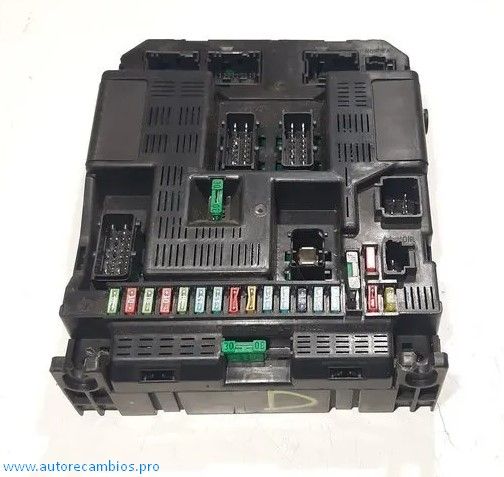 BSI Caja de fusibles Peugeot 307 9636760580E 9636760580 E 9644098280 variante D