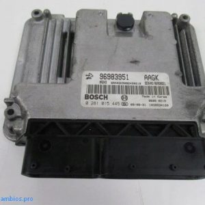 Centralita del motor Chevrolet Cruze 0281015445 96983951 AAGK 96950821