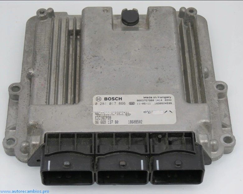 CENTRALITA MOTOR CITROEN PEUGEOT 0281017866 9666913780 9663757980