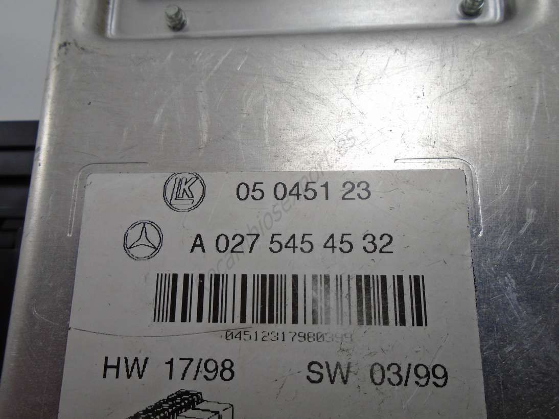 Centralita módulo Sam Mercedes W220 A0275454532 A 027 545 45 32 05045123 05 0451 23 - Imagen 3