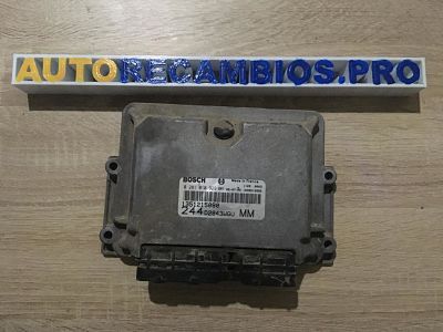 Centralita del motor Peugeot Citroen Fiat 1351215080 0281010929 D2843WGUMM BOSCH