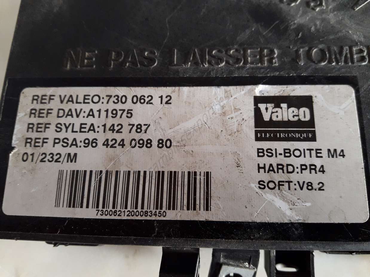 Caja de fusibles Peugeot Citroen 9642409880 96 424 098 80 73006212 BSI-BOITE M4 - Imagen 2