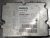 Centralita de airbag Renault 610627800 8200874484