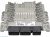 Centralita del motor Ford Focus 8M5112A650AYA, 5WS40833AT, SID206